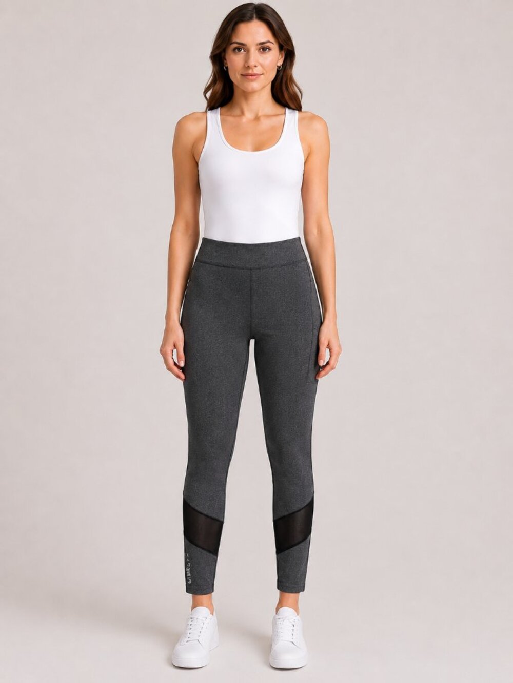 4/$30 Bundle 🌈 Justice Active Girls Size 16 Gray Mesh Leggings